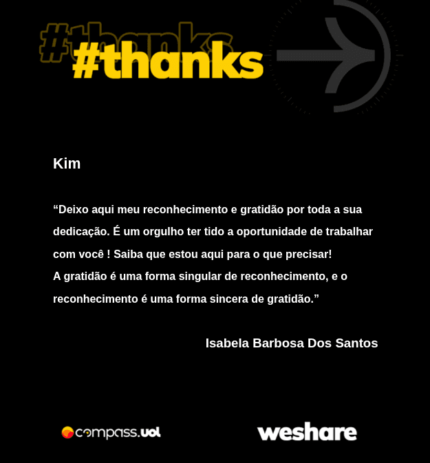 We Share card from Isabela Barbosa Dos Santos