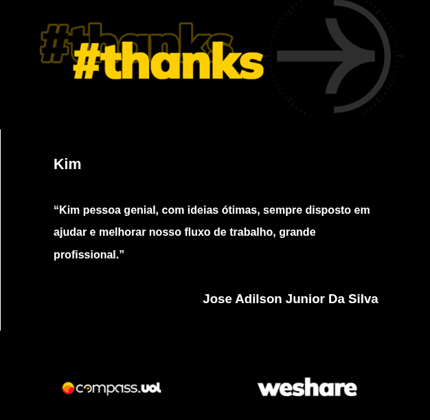 We Share card from Jose Adilson Junior Da Silva